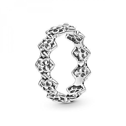 PANDORA JEWELS Mod. FLOWER - RING - Size 54