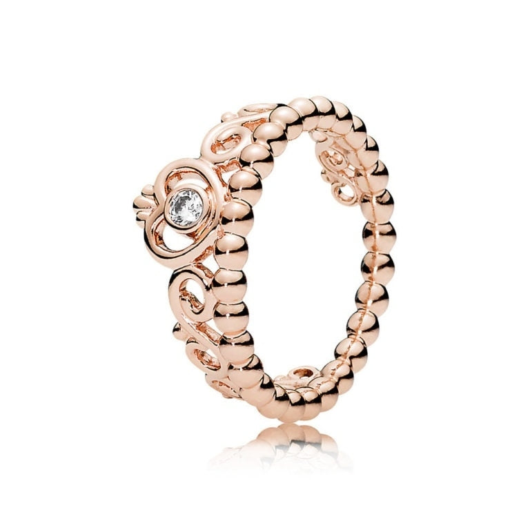 PANDORA JEWELS Mod. PRINCESS TIARA CROWN - RING - Size 48