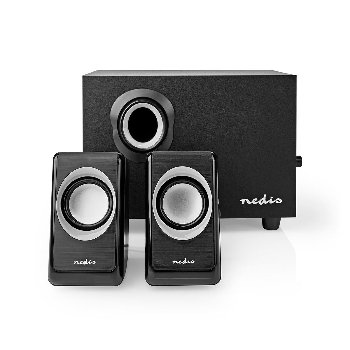 PC Speakers | 2.1 | 33 W| 3.5 mm Male | USB Power | Volume control
