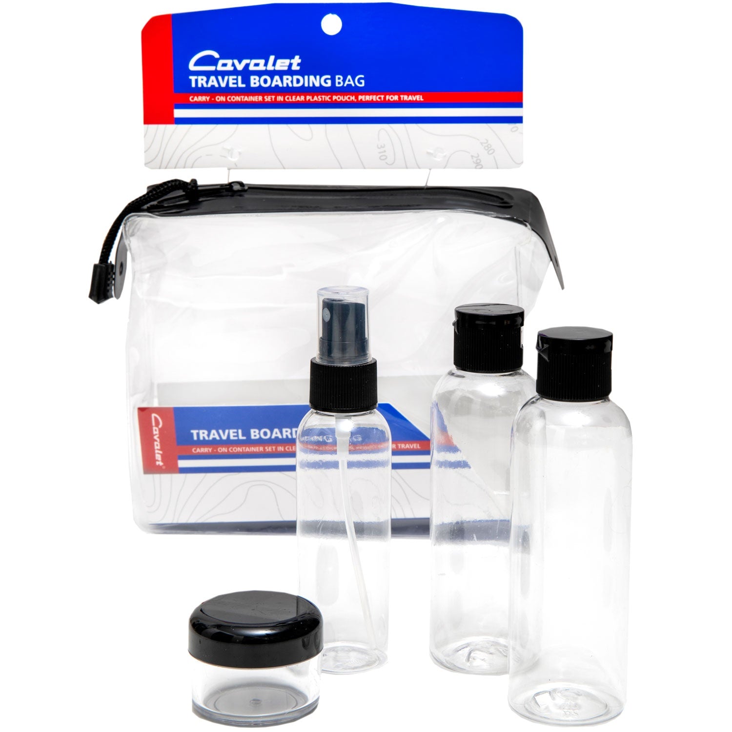 PET travel bottles