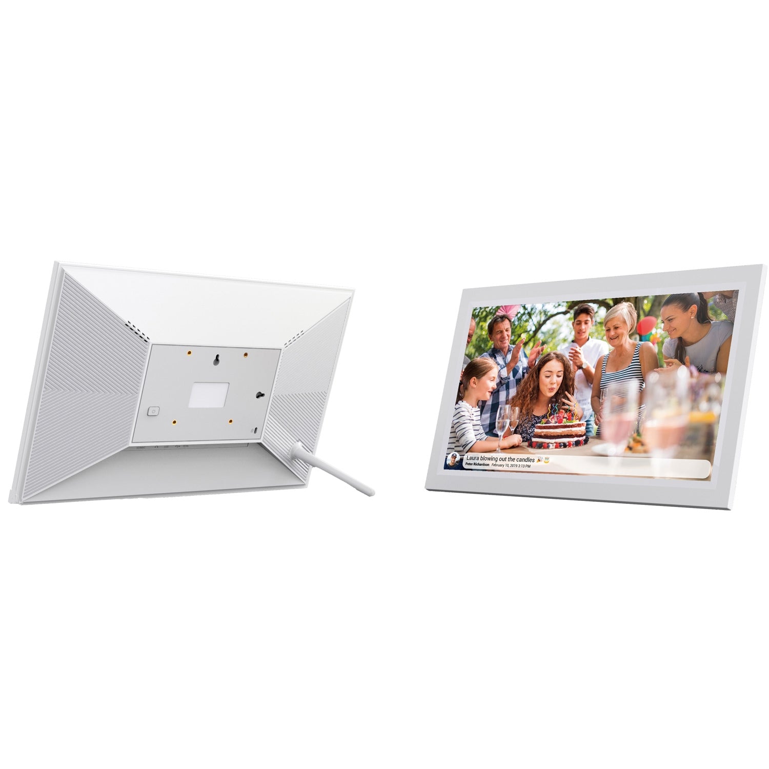 PFF-1503W 15.6” FULL HD digital Wi-Fi photoframe with FRAMEO photo software White