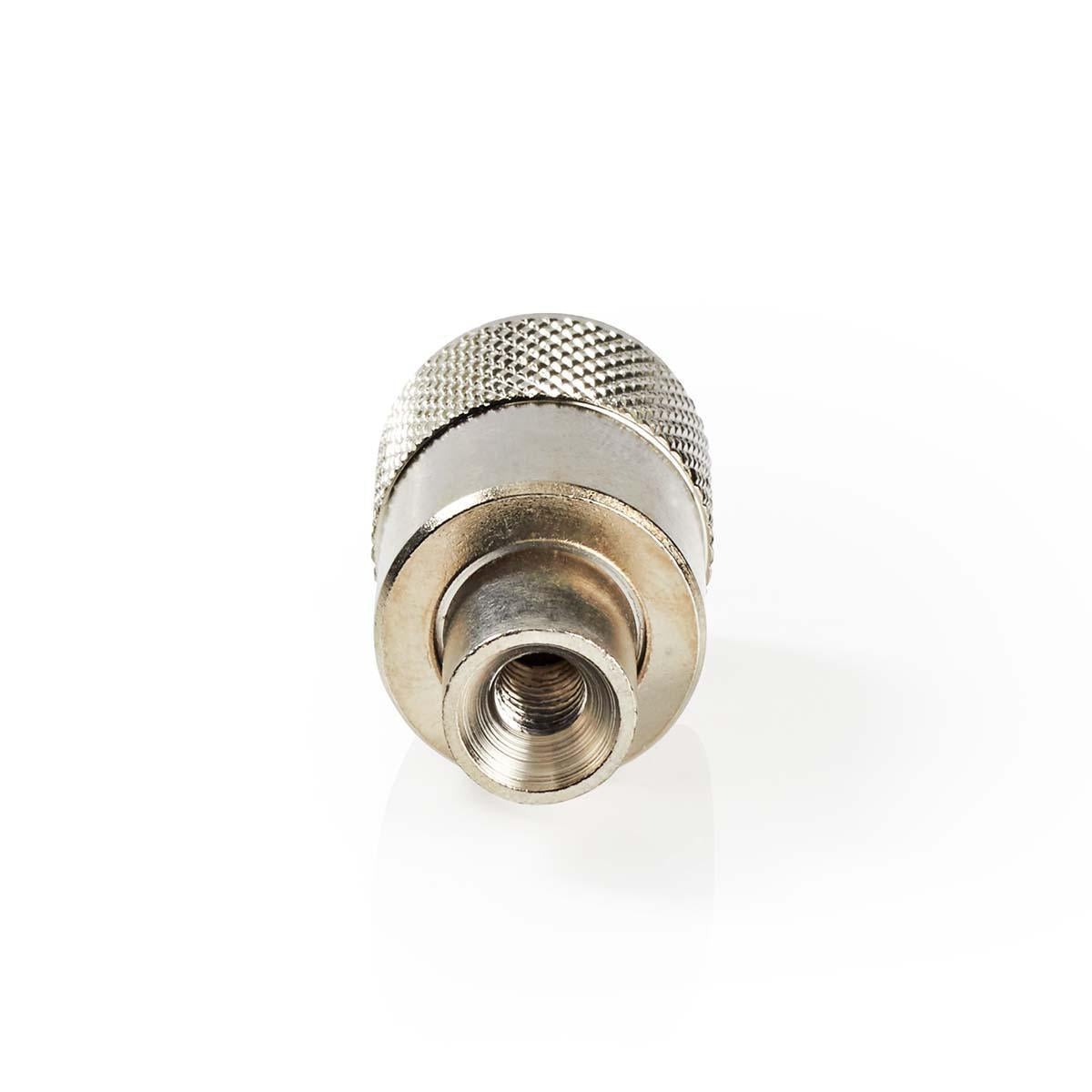 PL259 Contact | Straight | Male | Nickel Plated | 75 Ohm | Solder | Cable input diameter: 6.0 mm | Metal | Silver | 25 pcs. | Envelope
