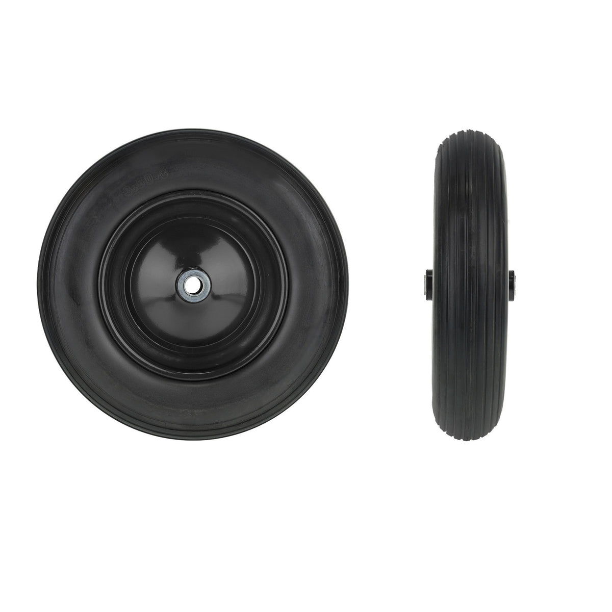 PU Puncture-Proof Wheelbarrow Wheel 3.50-8