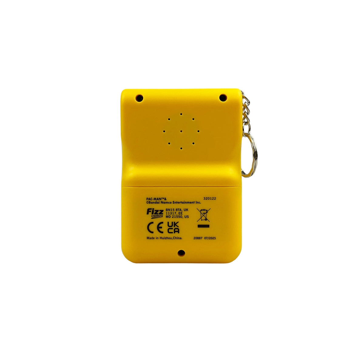 Pac-Man Arcade Keyring with Authentic Sounds
