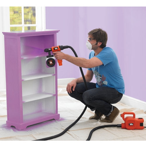 Paint sprayer HVLP, floor mounted