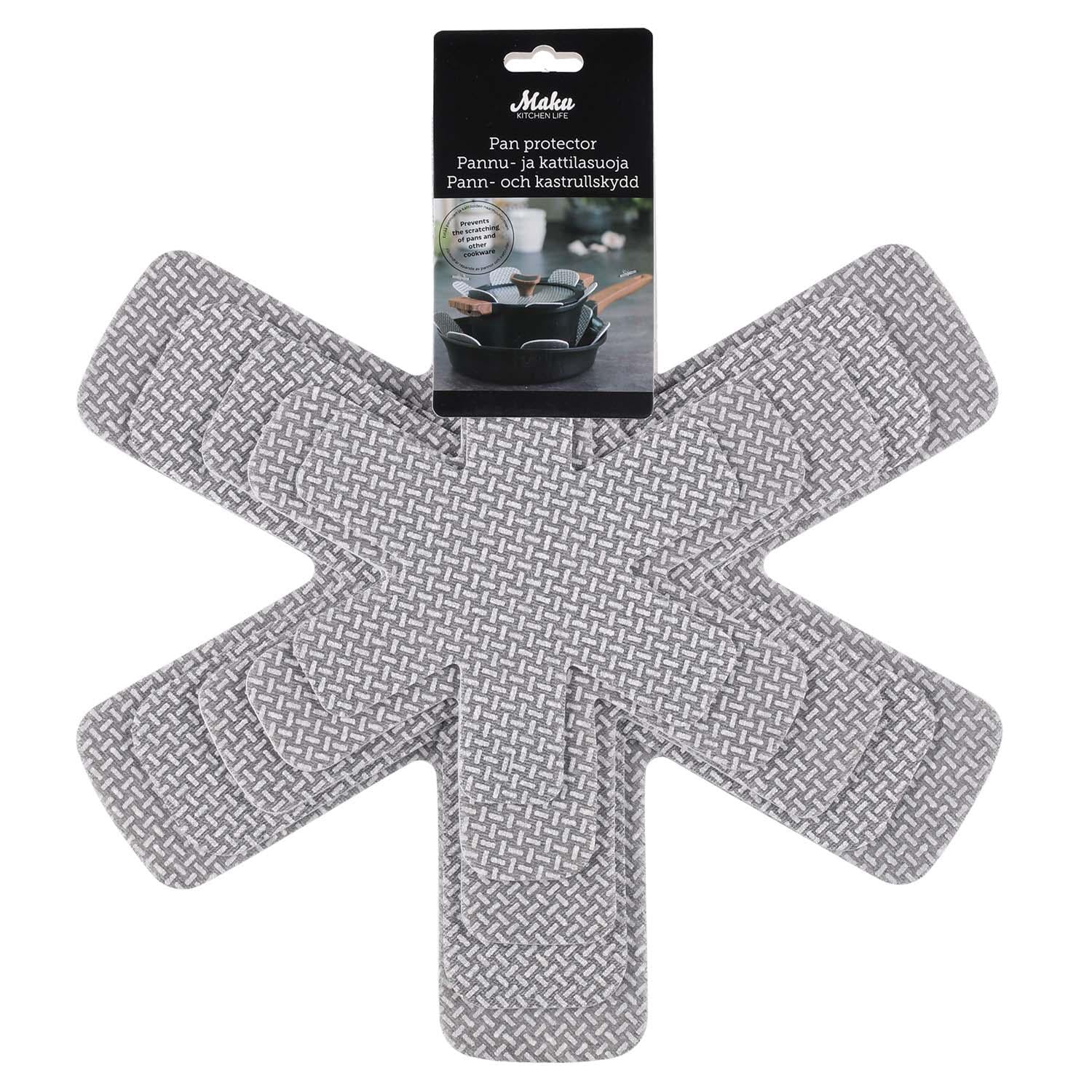 Pan Protector Set, 5 Pieces, Fits 18–39 cm Pans