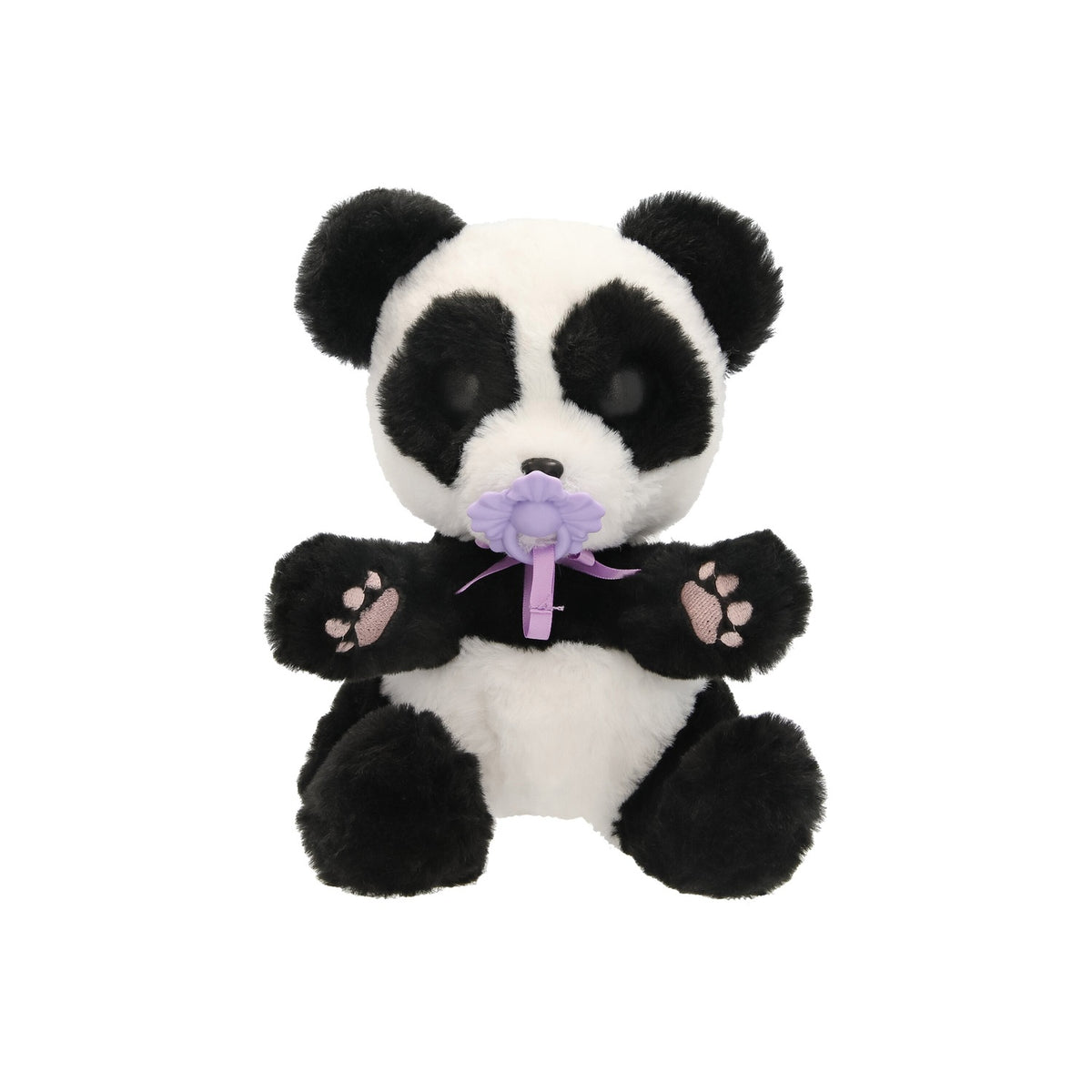 Panda Plush Toy with Blanket, Sound Functions, 24 cm