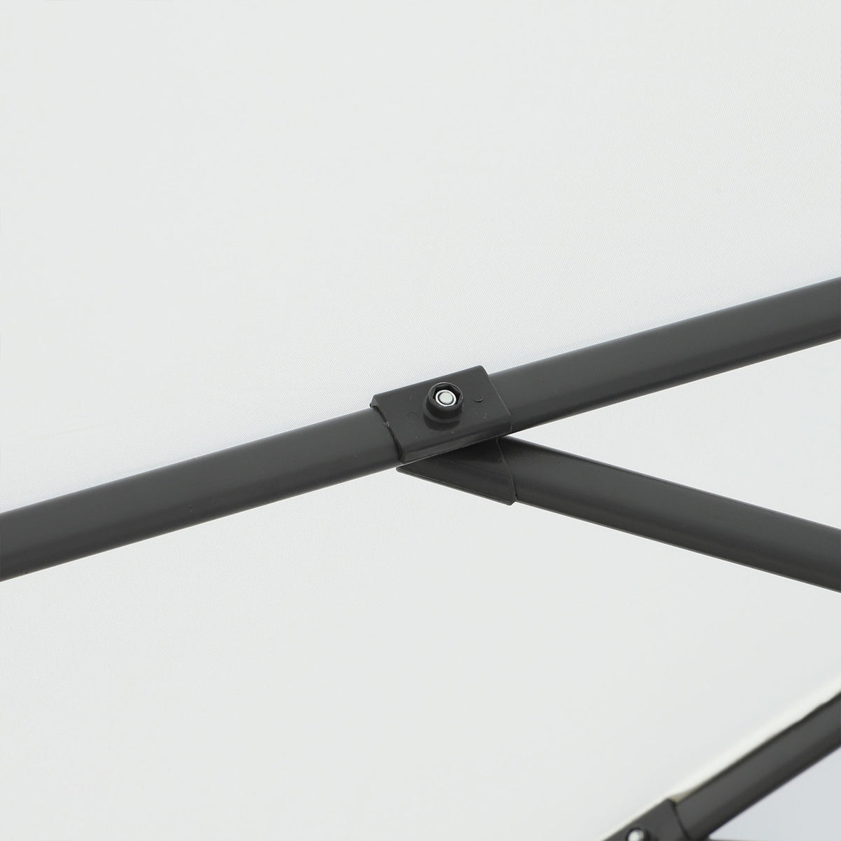 Parasol 245X245Cm Crank Umbrella Cantilever Umbrella With Adjustable Tilt Angle, Aluminum, Cream