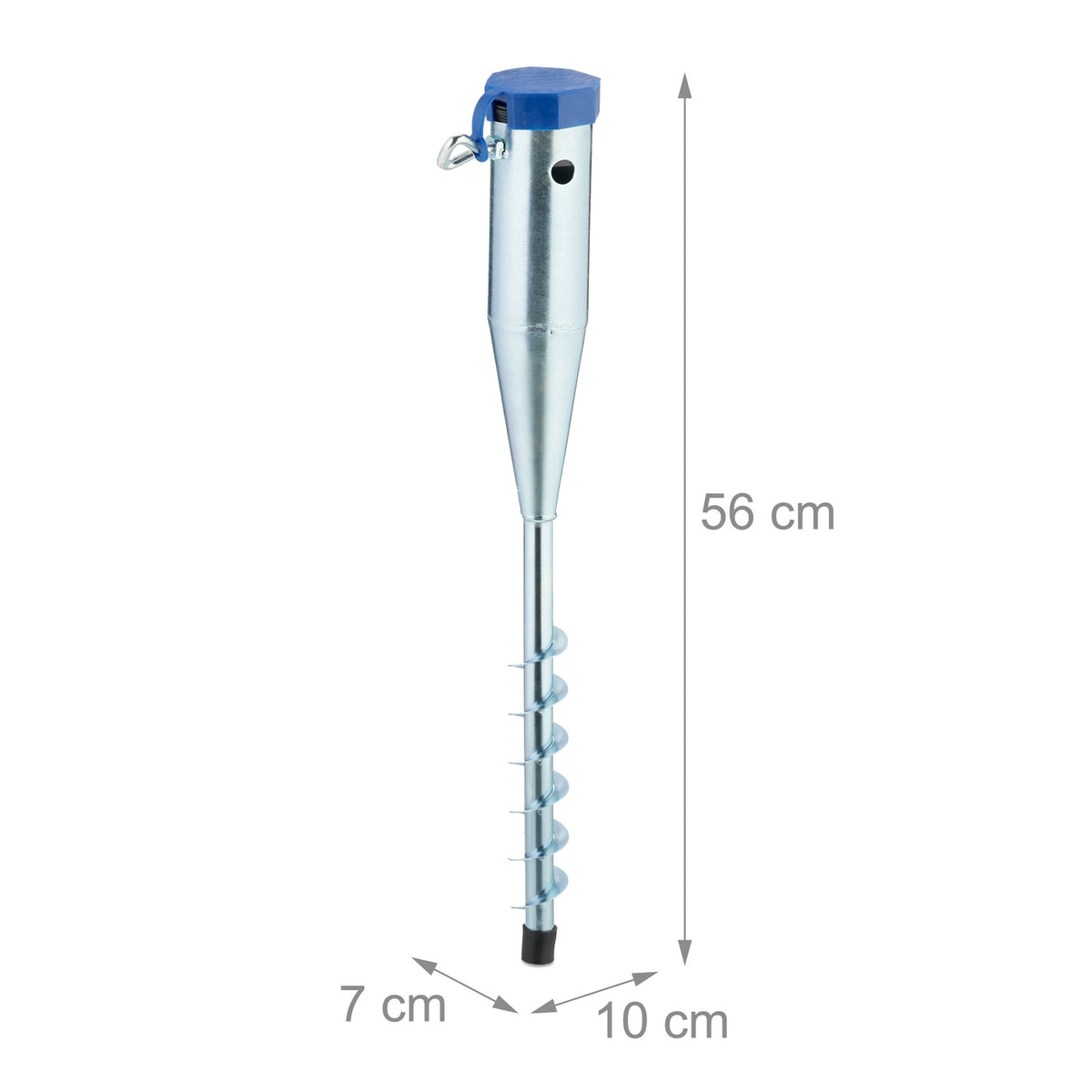 Parasol Ground Anchors, Set of 2, Adjustable Size
