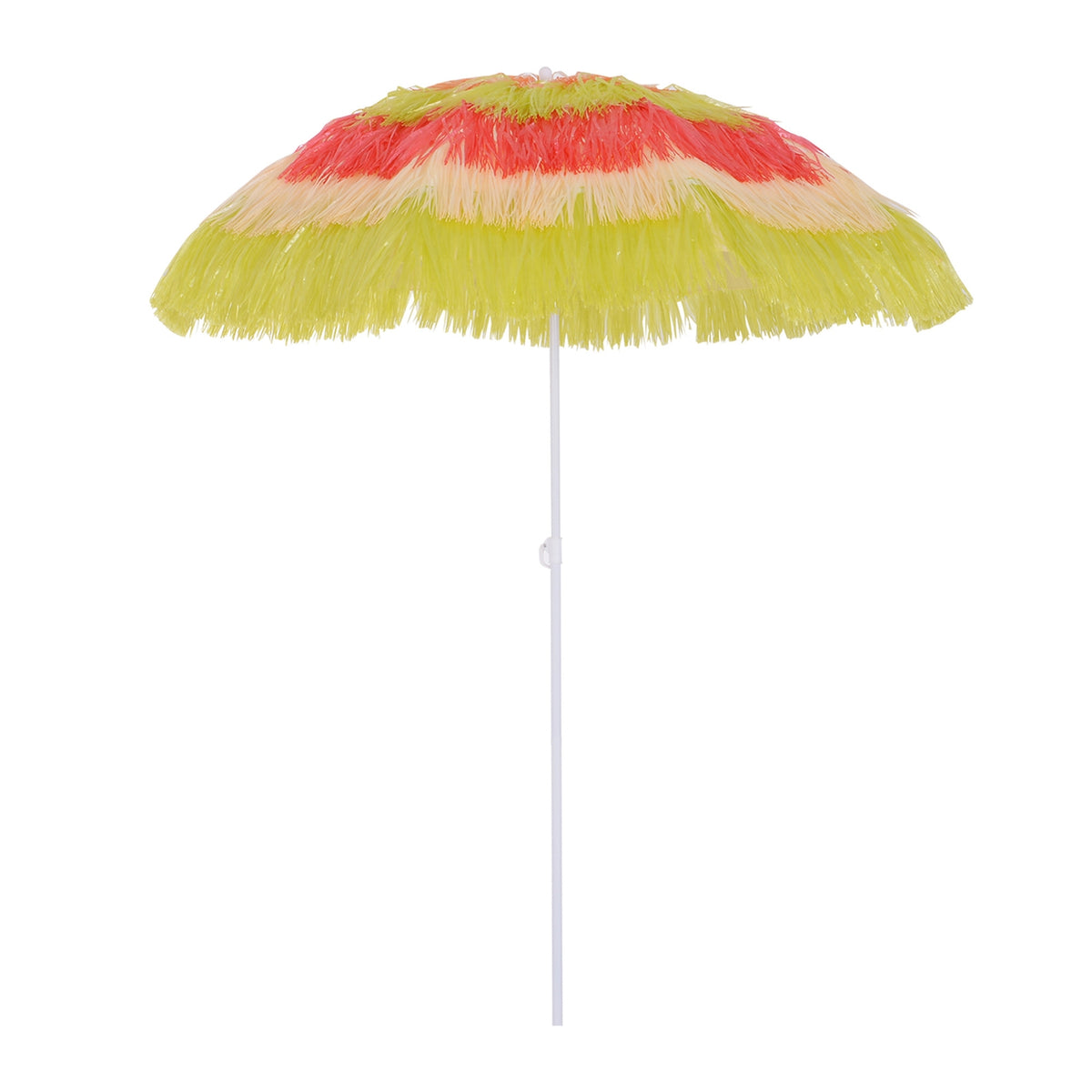 Parasol Hawaiian Umbrella Beach Umbrella Party Umbrella Garden Umbrella In Various Colors 4 Models (Hawaiian Umbrella/Ø160Cm/Colourful)