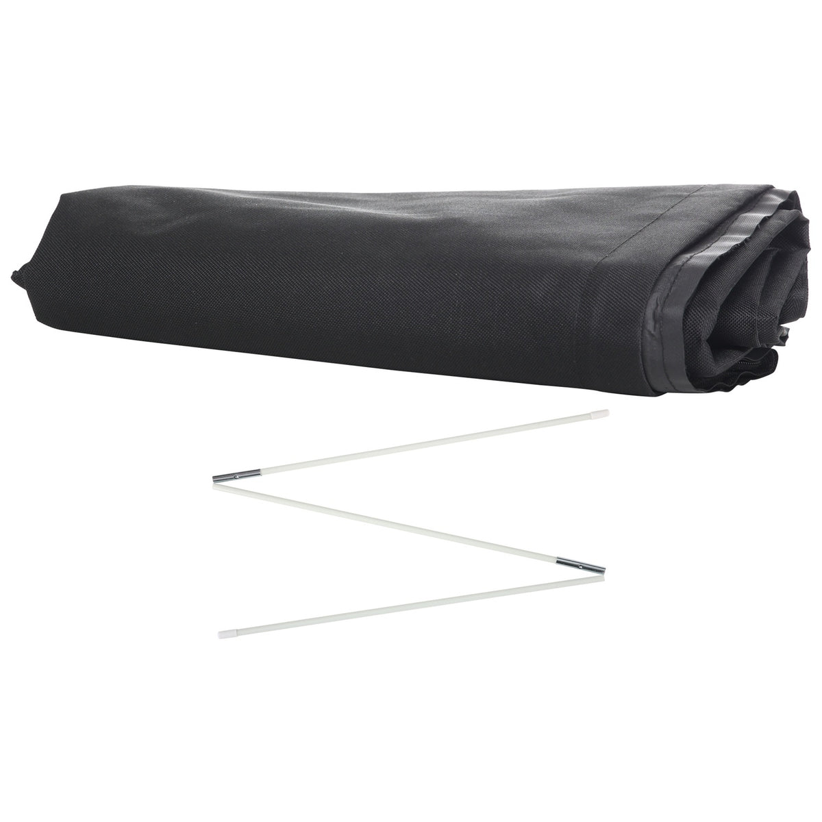 Parasol Protective Cover For Parasols Up To Ø400 Cm Cover Umbrella Protection Hood With Zip, Pocket Rod Oxford Fabric Black