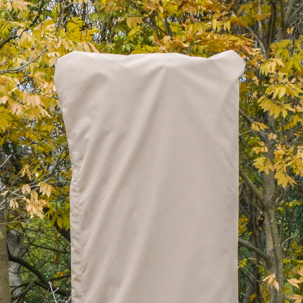 Parasol Protective Cover, Weatherproof, Windproof, Rope Closure, Easy To Clean, Outdoor For Cantilever Umbrella, Diameter 63 X 164 Cm, Khaki