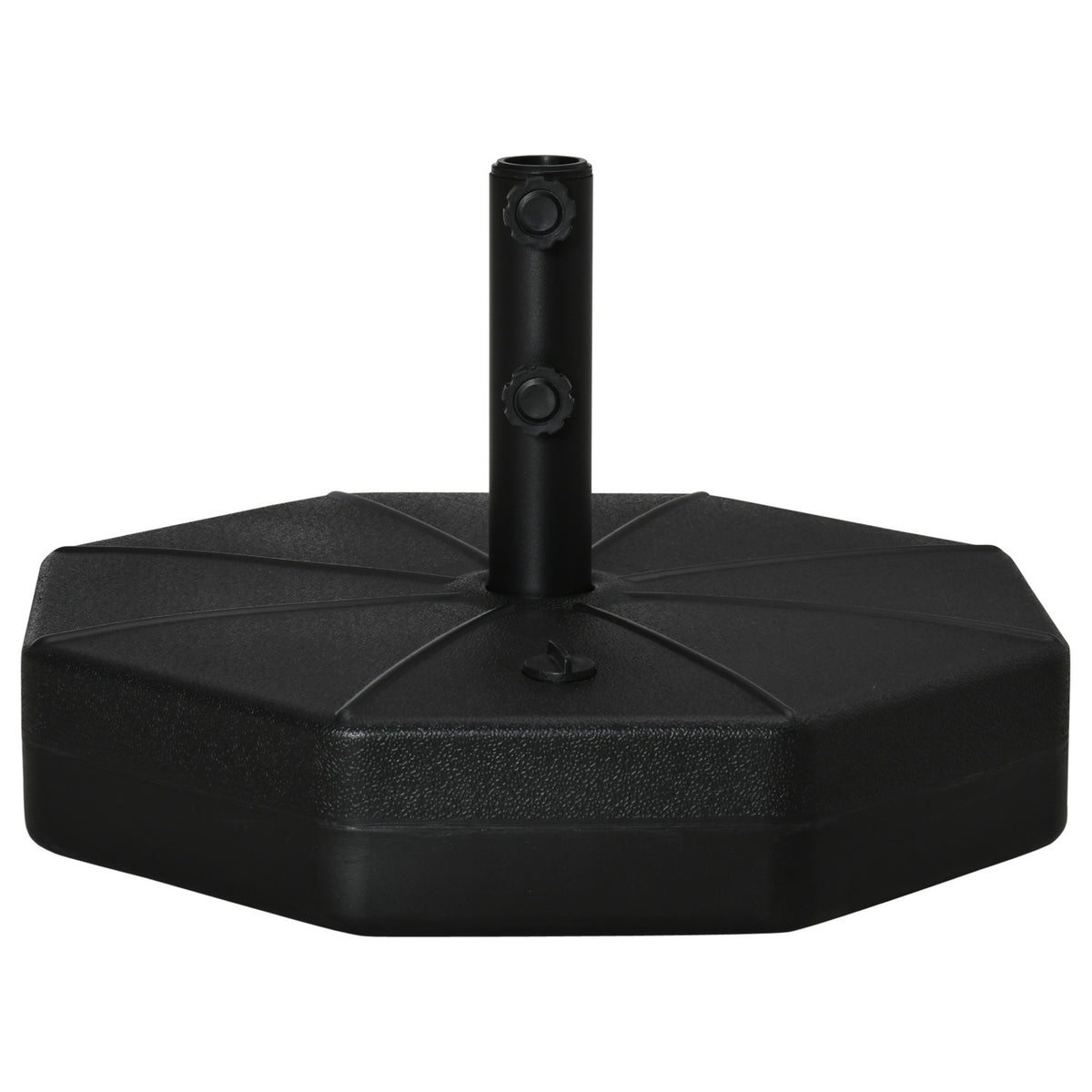 Parasol Stand 40 Kg Umbrella Stand For Parasol Poles 38 Mm/48 Mm Can Be Filled With Water/Sand Parasol Base Ø60 X 36H Cm