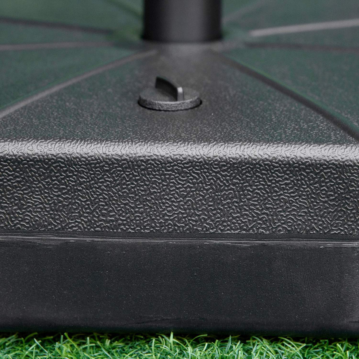 Parasol Stand 40 Kg Umbrella Stand For Parasol Poles 38 Mm/48 Mm Can Be Filled With Water/Sand Parasol Base Ø60 X 36H Cm