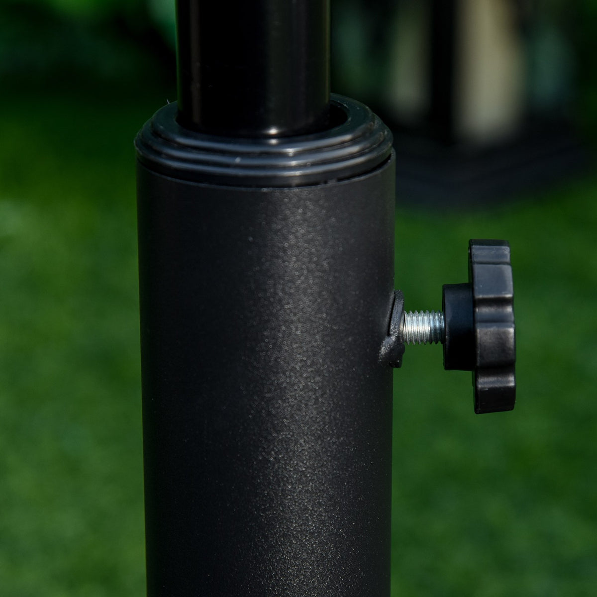 Parasol Stand Umbrella Stand Umbrella Holder Umbrella Base 13 Kg Stand Umbrella Ø35/Ø38/Ø48Mm Plastic + Cement Antique Bronze Ø48 X 34 Cm