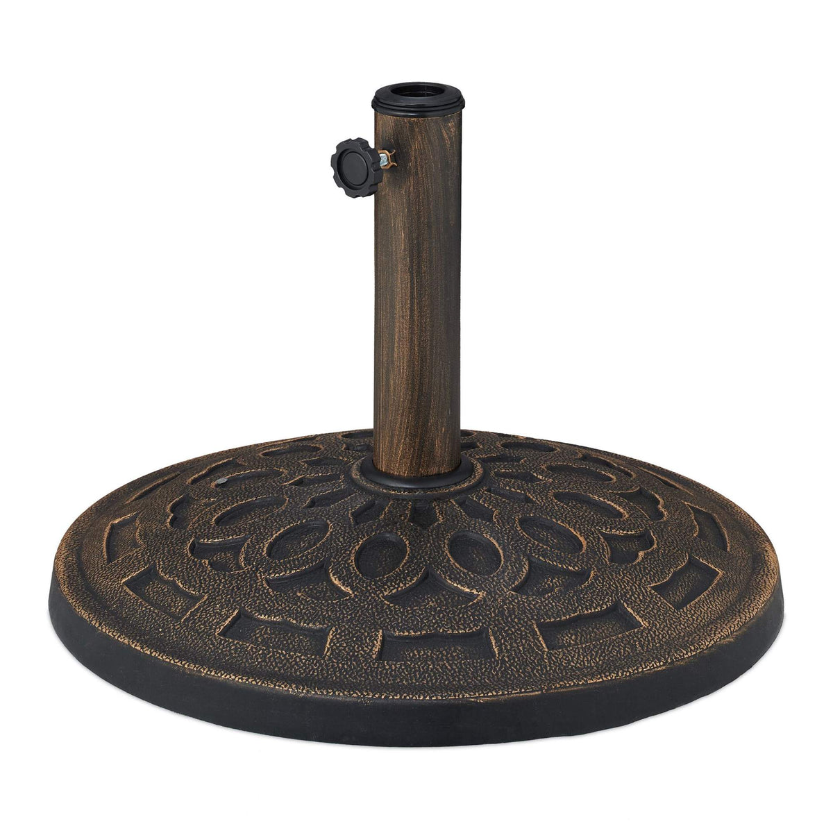 Parasol Umbrella Base with 3 Adapters for Stability