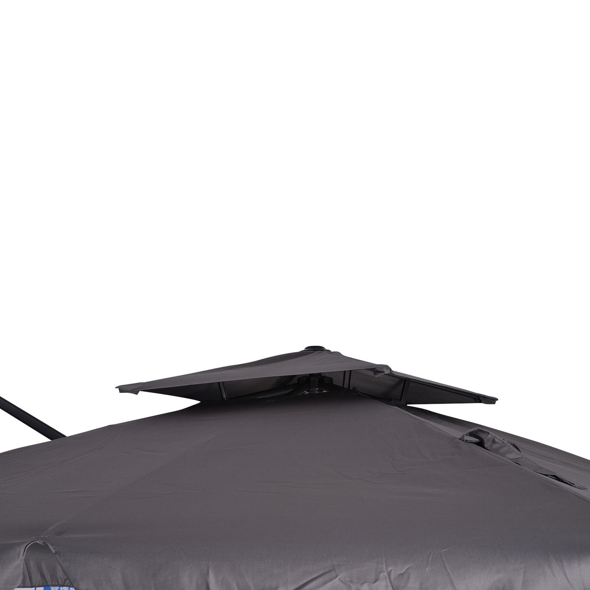 Parasol, Uv50+ Cantilever Umbrella, Roma Umbrella With Stand And 4 Weights, Including Protective Cover, Aluminum, 270 X 270 X 260 Cm