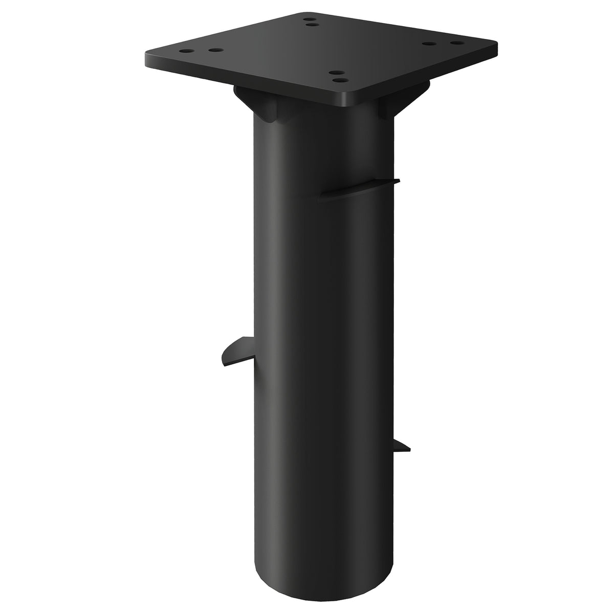 Parasol stand made of concrete, cantilever umbrella stand, square umbrella holder, stand for cantilever umbrella 113/92 mm, umbrella weight for balcony, terrace, garden, dark gray
