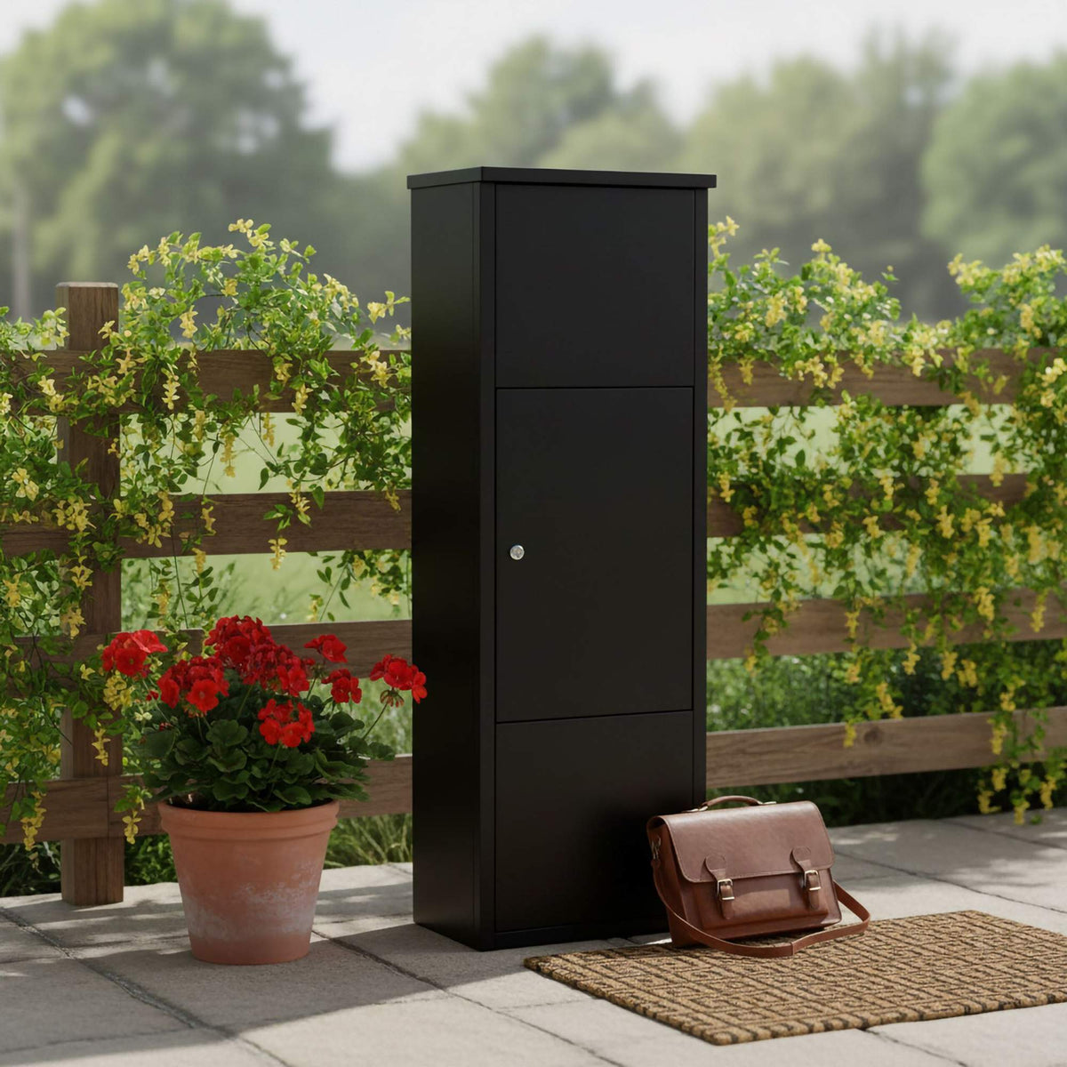 Parcel Box with Lock and 4 Keys