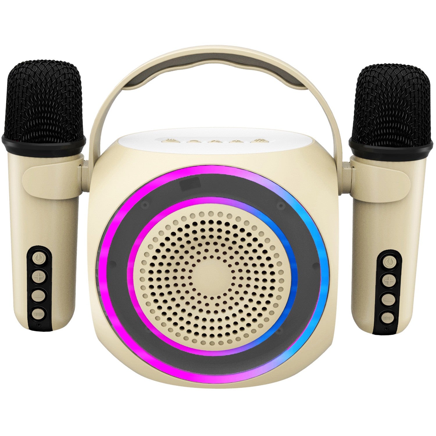 Partymic2 Wireless speaker RGB + 2 wireless. microphones