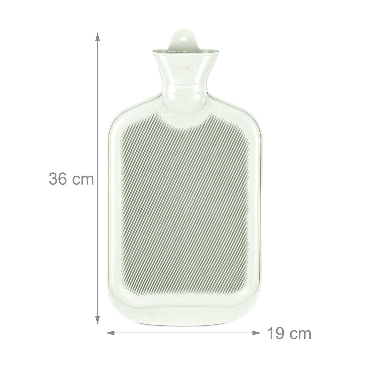 Pastel Green 2L Hot Water Bottle for Pain Relief