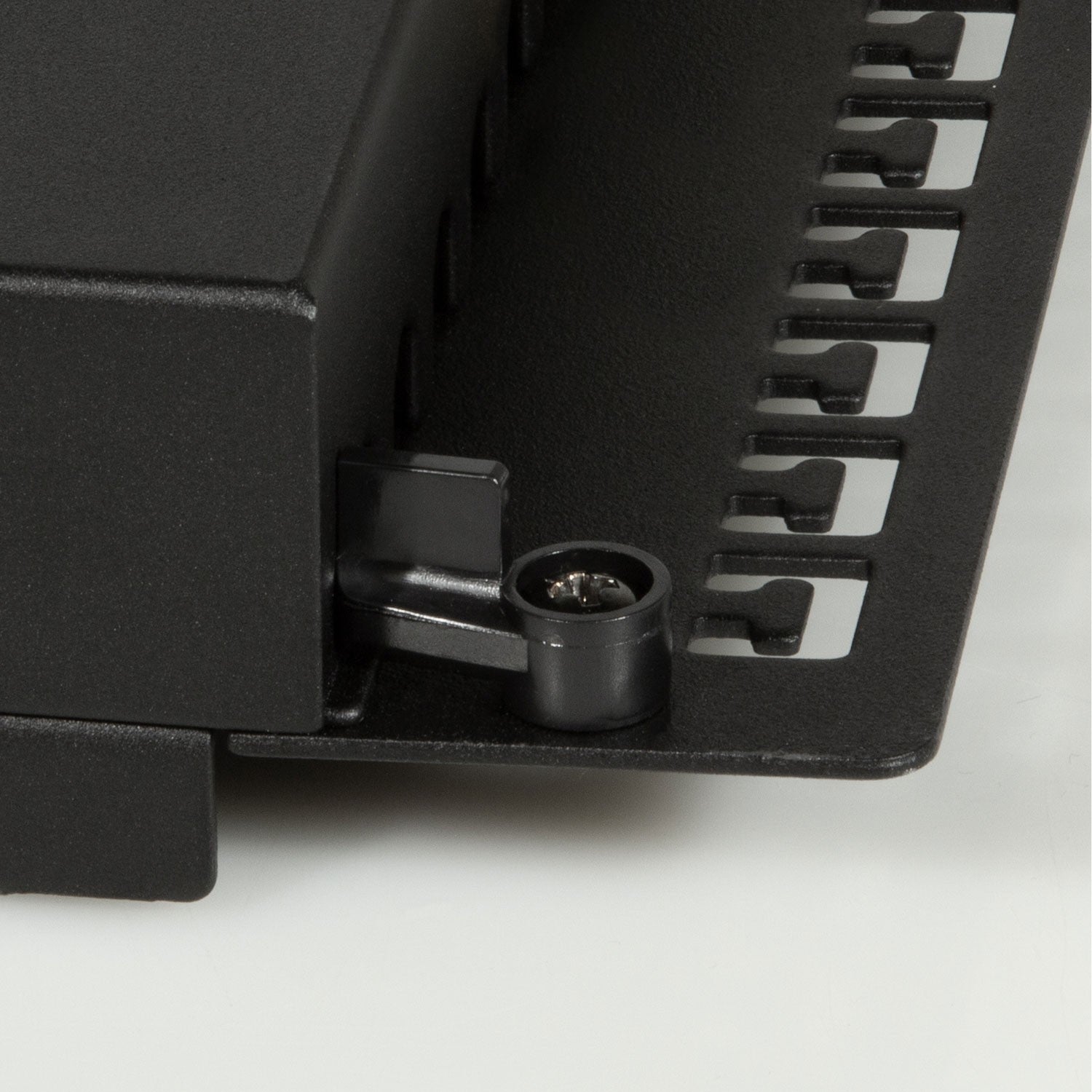 Patch panel 12-port Cat6 for 10" rack U1 Black