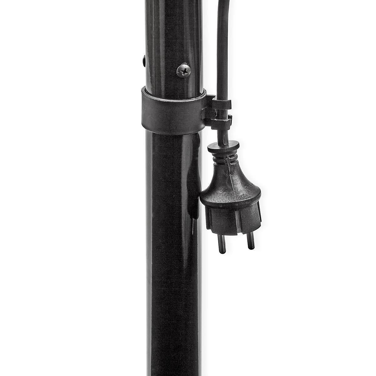 Patio Heater | 2000 W | 3 Heat settings | Protection against falling | IP34 | Black
