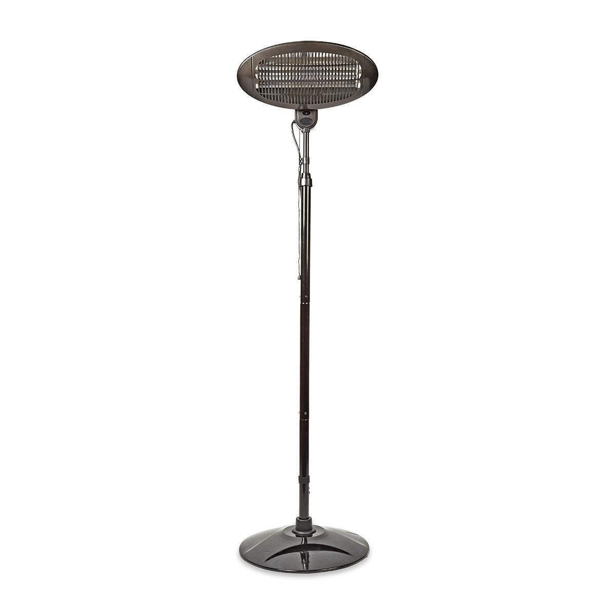 Patio Heater | 2000 W | 3 Heat settings | Protection against falling | IP34 | Black