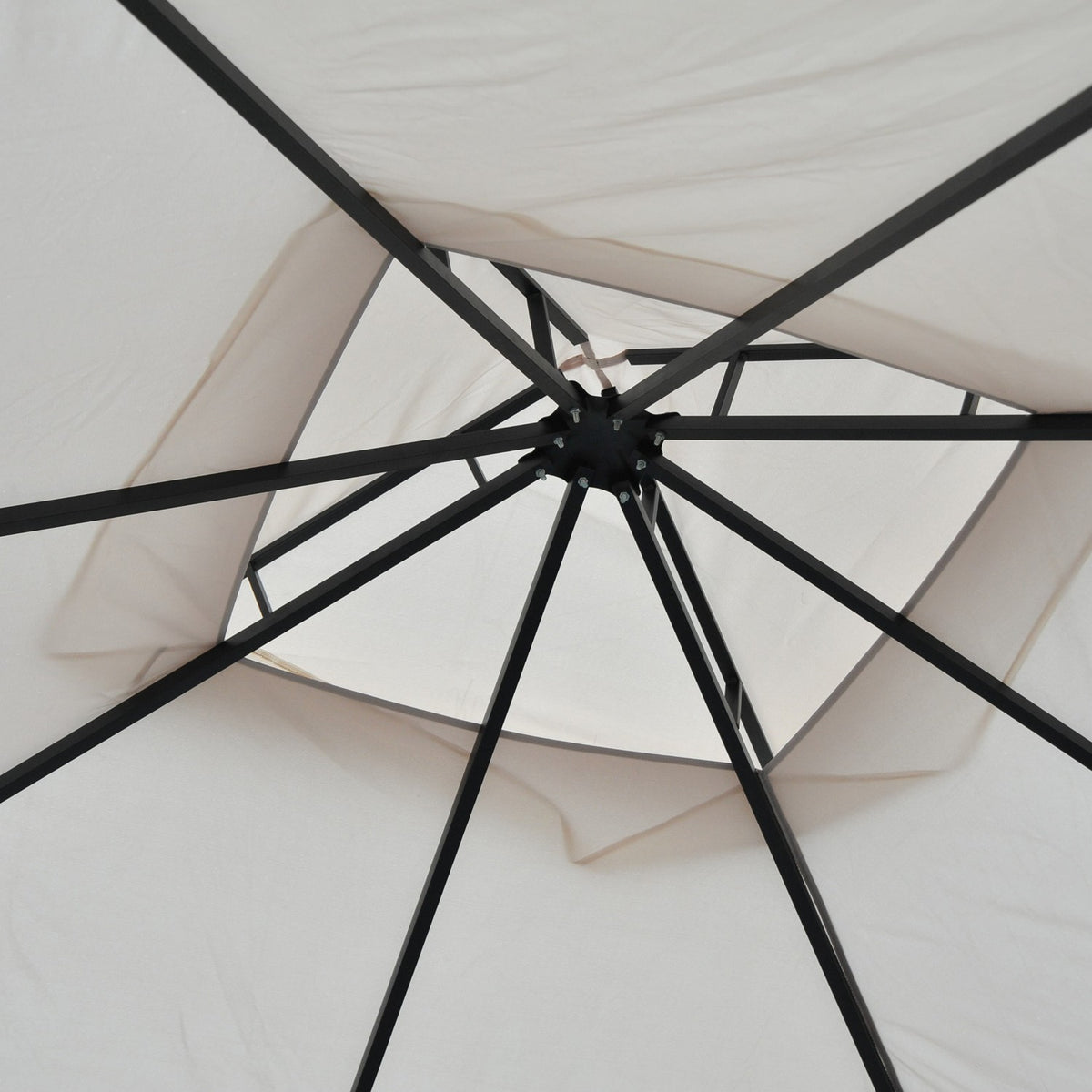 Pavilion Garden Pavilion Party Tent Garden Tent Marquee Double Roof 3X3M