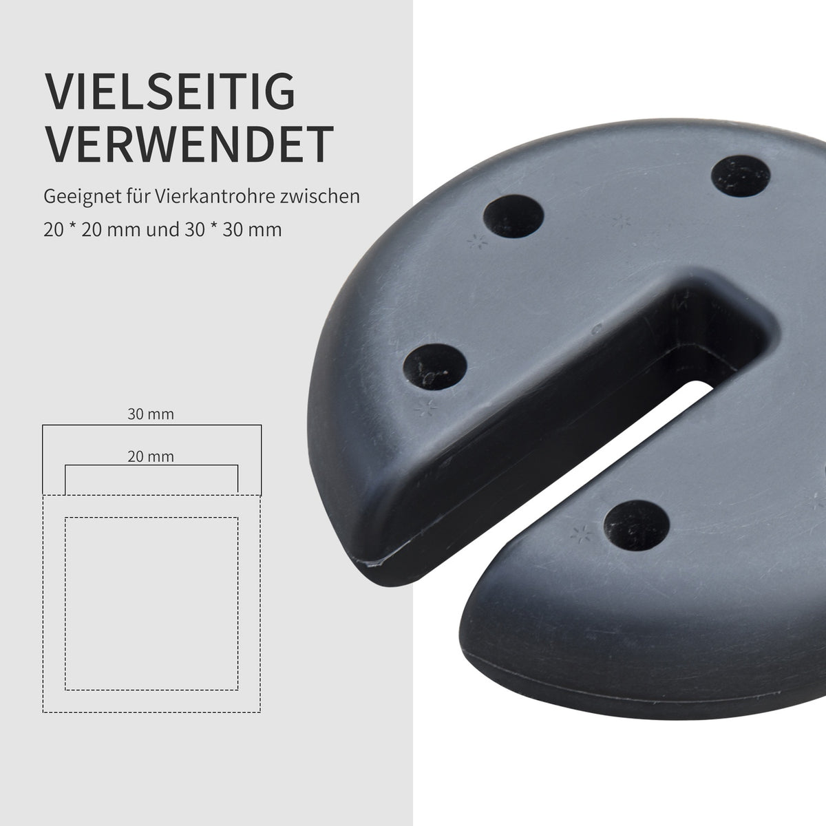 Pavilion Weights Set Of 4 Tent Weights For Base, 2.2 Kg, Secure Hold For Party Tents & Pavilions