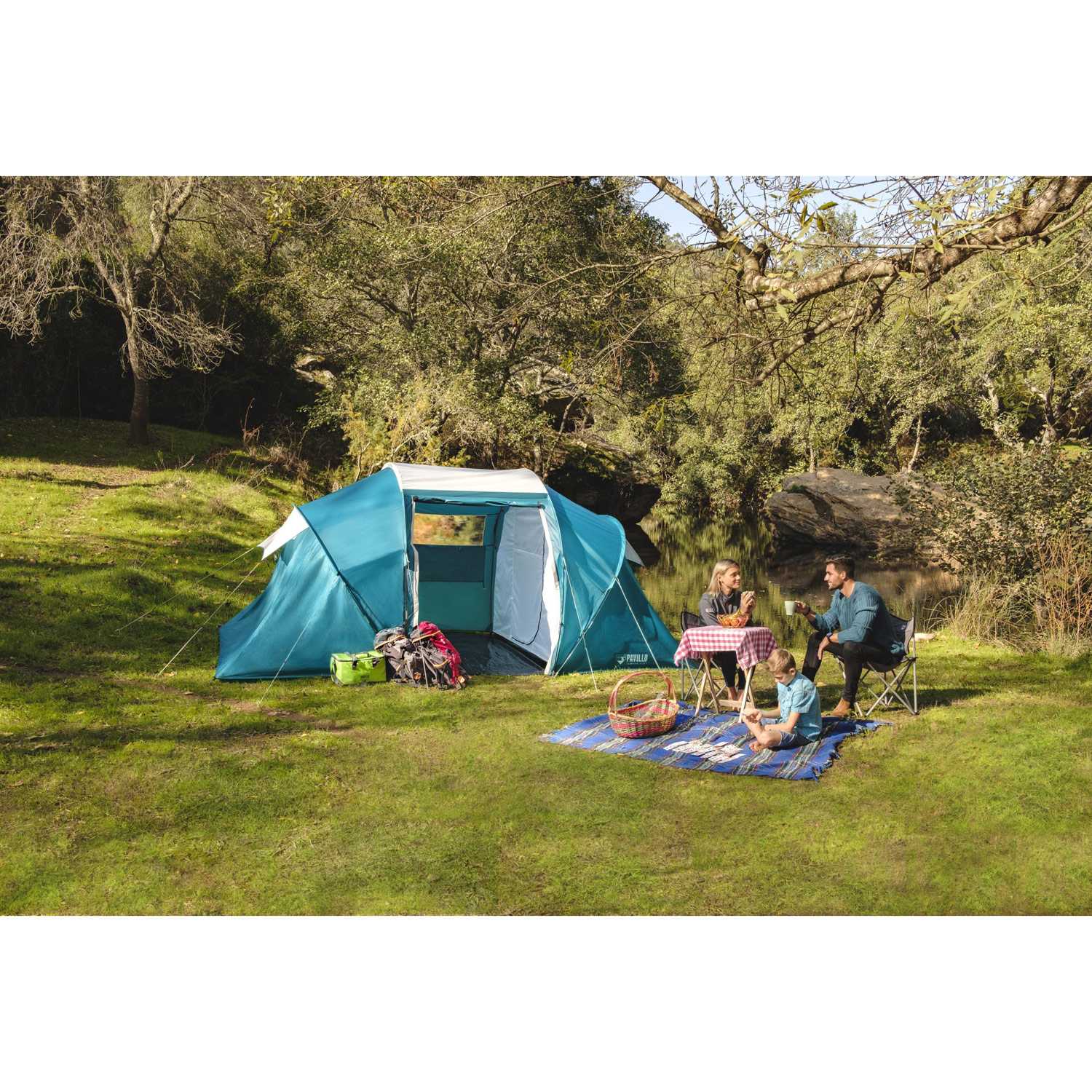 Pavillo Family Ground Tent 4 man 4.60m x 2.30m