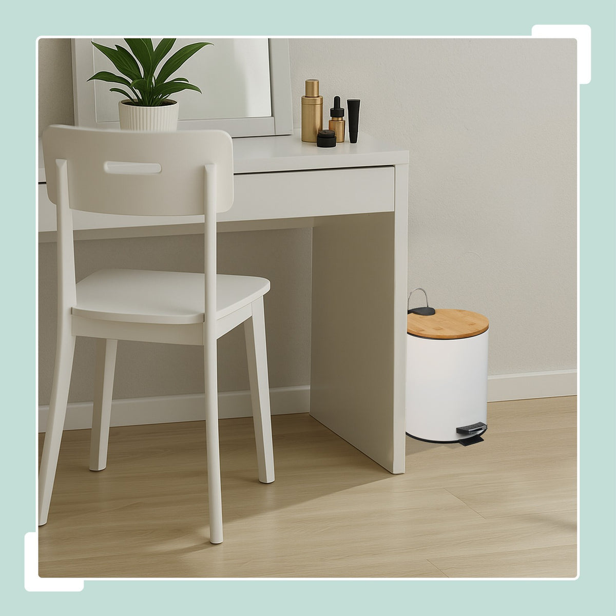 Pedal Bin 5L with Soft-Close Lid and Liners