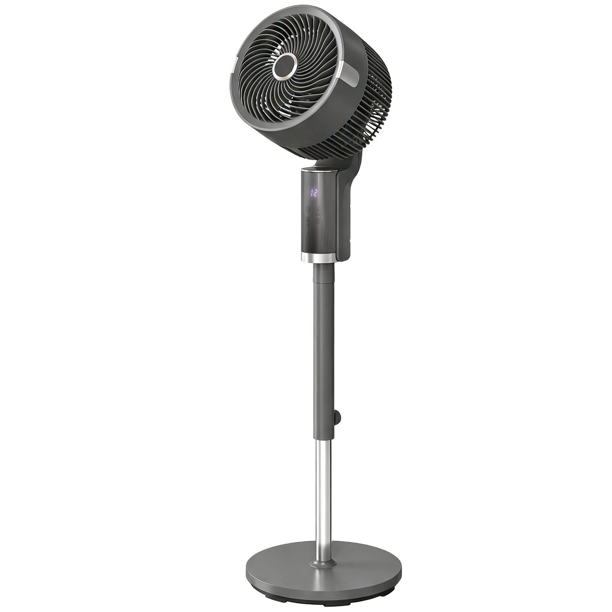 Pedestal Air Circulator Fan, 8 Speeds, Remote, Timer