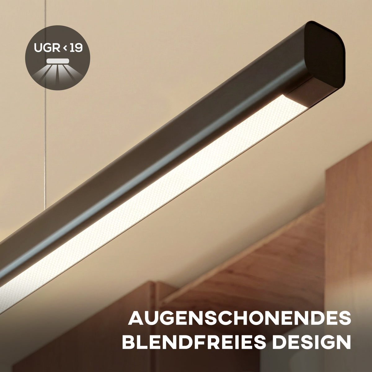 Pendant Light with Remote, Dimmable, Adjustable Color Temp