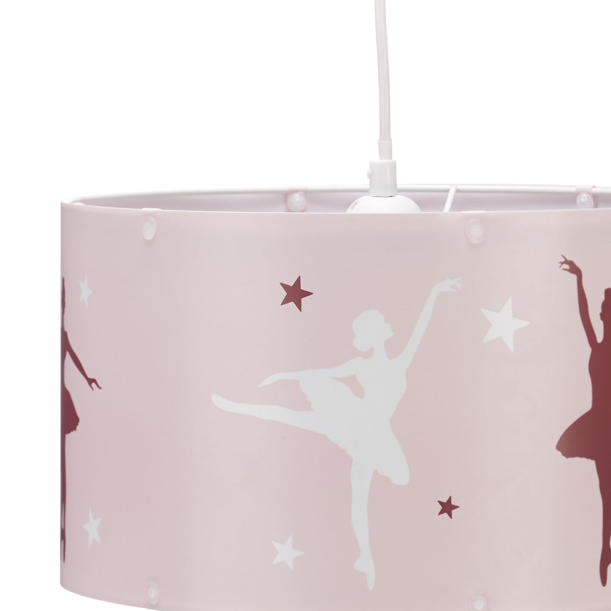 Pendant lamp in pink
