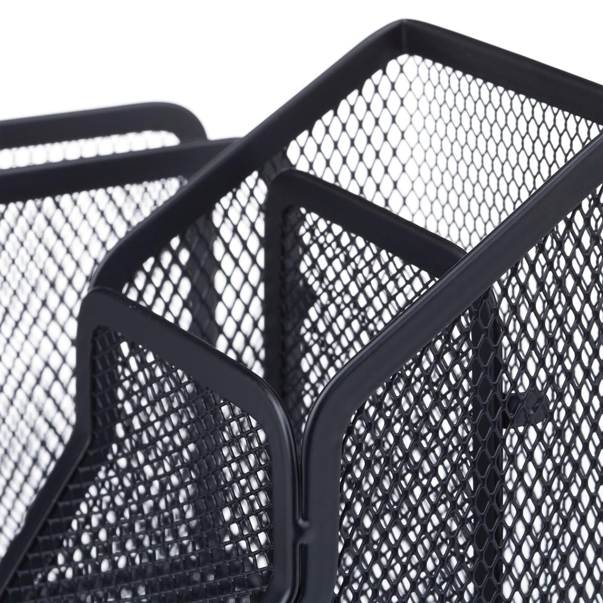 Pen holder in mesh with letter holder