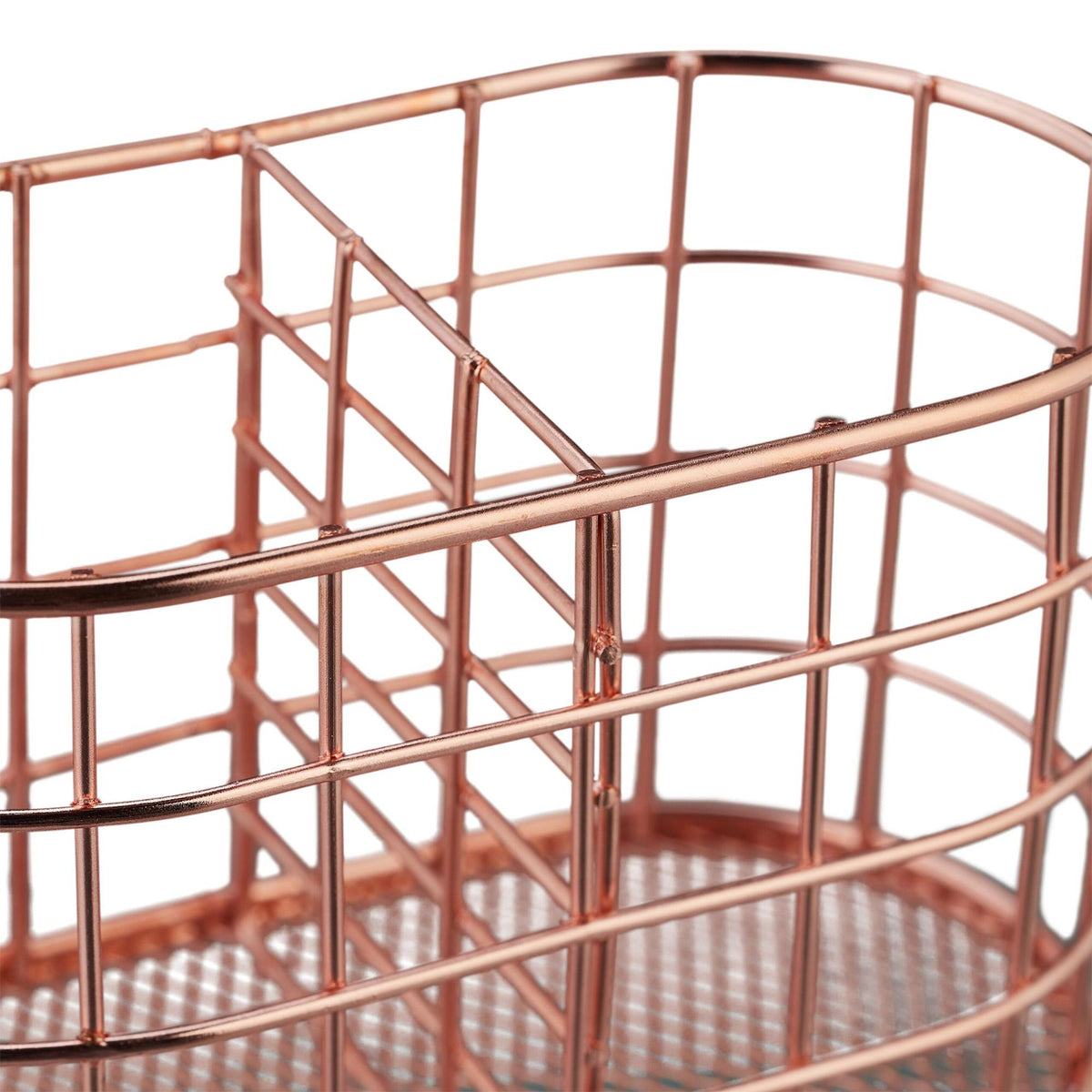 Pen shaft 2 compartments rose gold