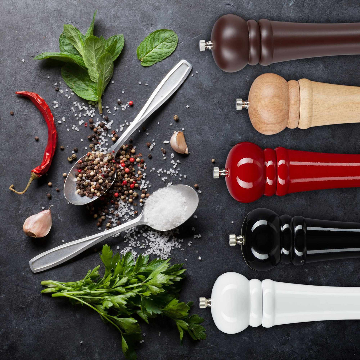 Pepper mill wood