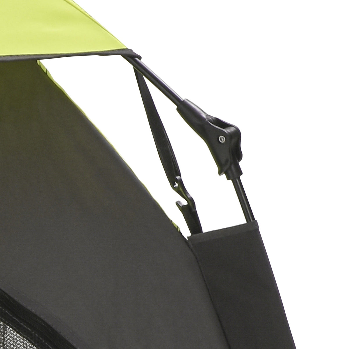 Pet Tent Outdoor Dog Tent & Cat House, Dog House With Mesh Window, Teepee Tent With Carry Bag & Sun Canopy, Green