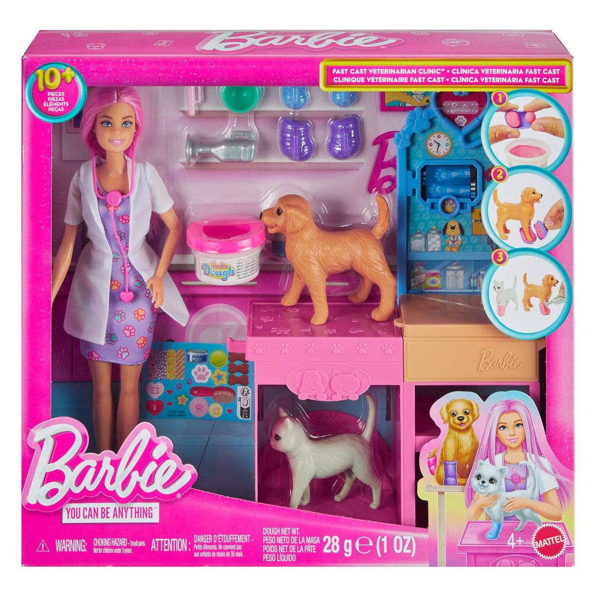 Pet Vet Playset with Vet Doll, Animals & Accessories