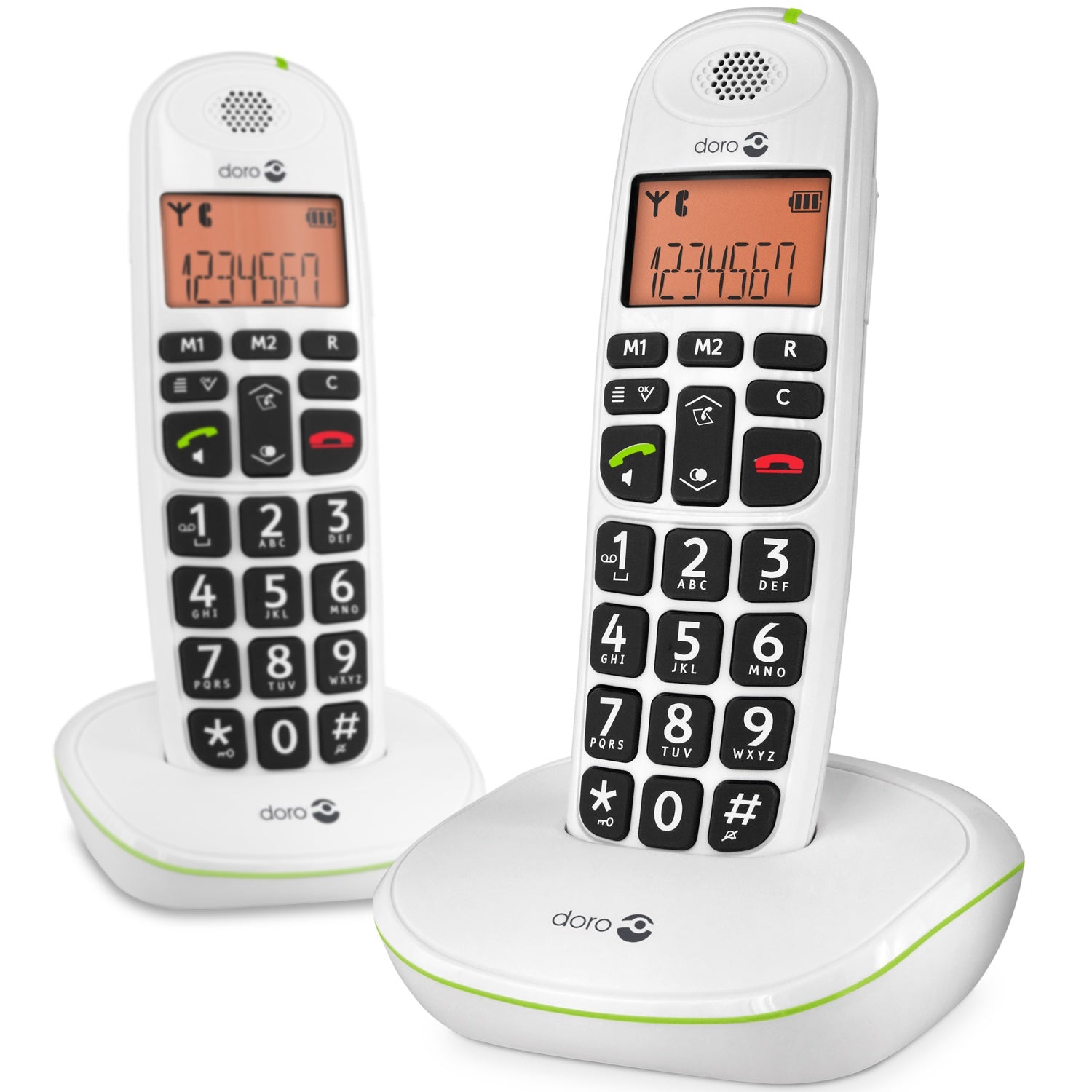 PhoneEasy 100w Duo White