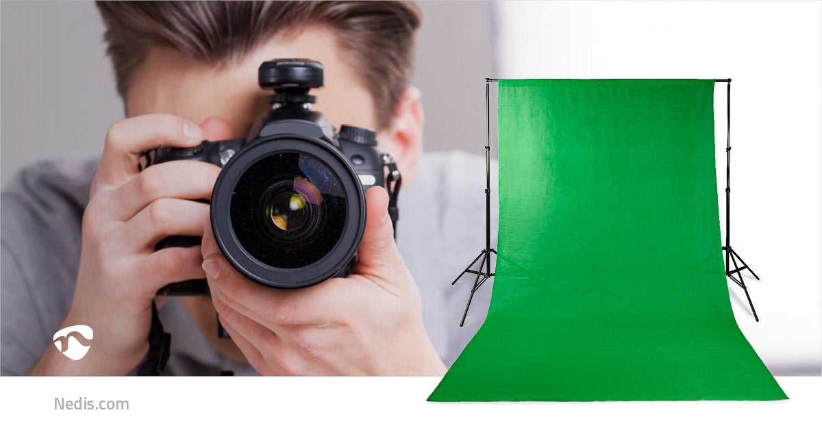 Photo Studio Background | 2.95 x 2.95 m | Green