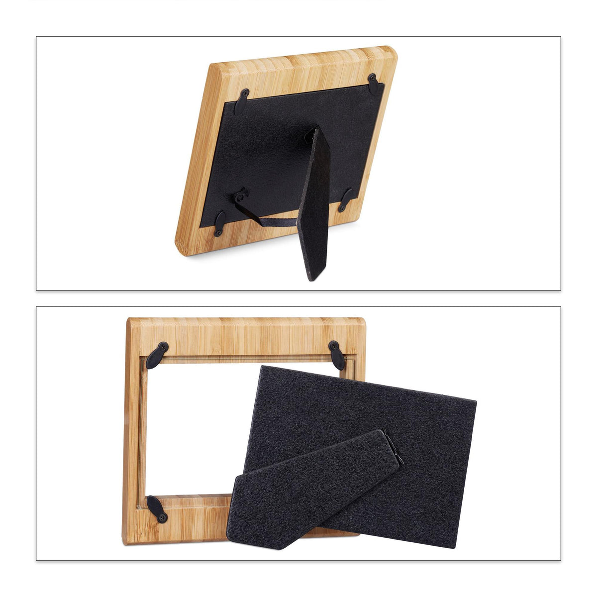 Picture frame in bamboo