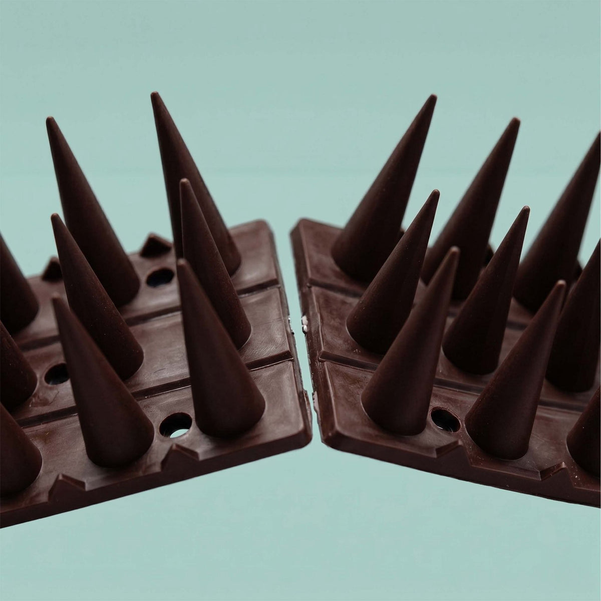 Pigeon Spikes, 20-Pack Plastic 3-Row Cut-To-Fit