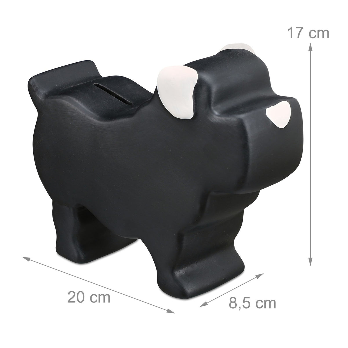 Piggy bank Dog for label