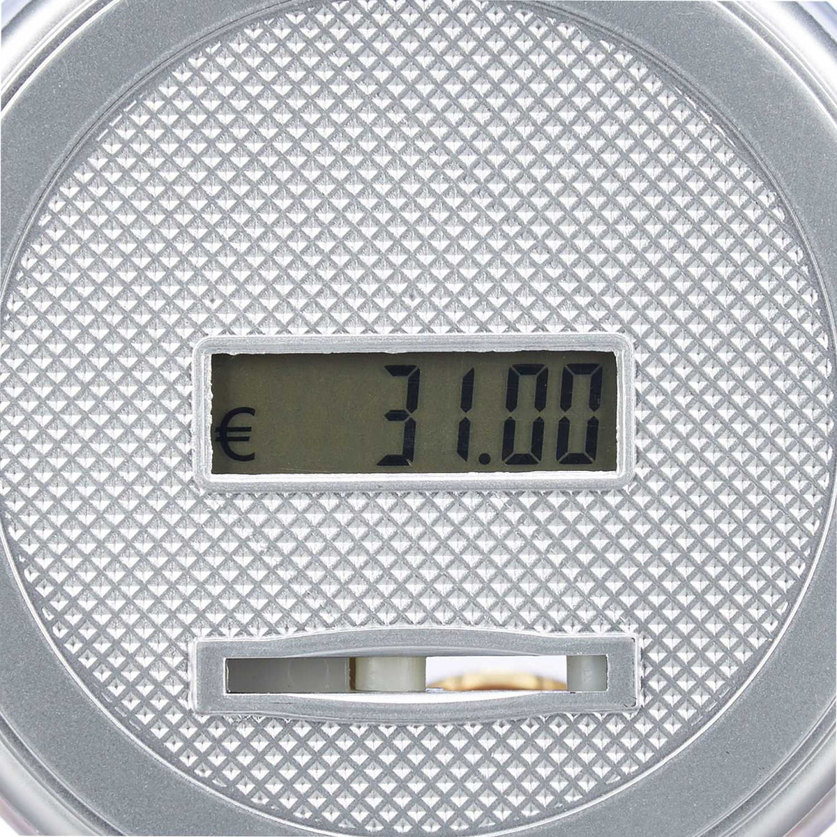 Piggy bank with counter