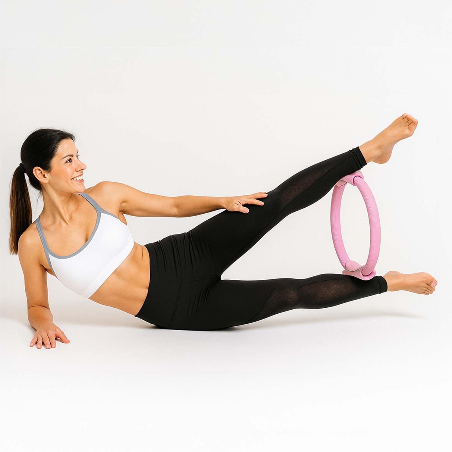 Pilates Ring – Pink, Lightweight, 14-Inch Diameter