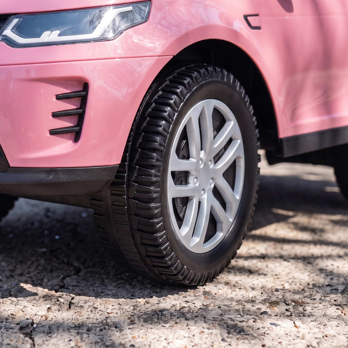 Pink Ride-On Car with Horn & Storage for Toddlers 18-36M