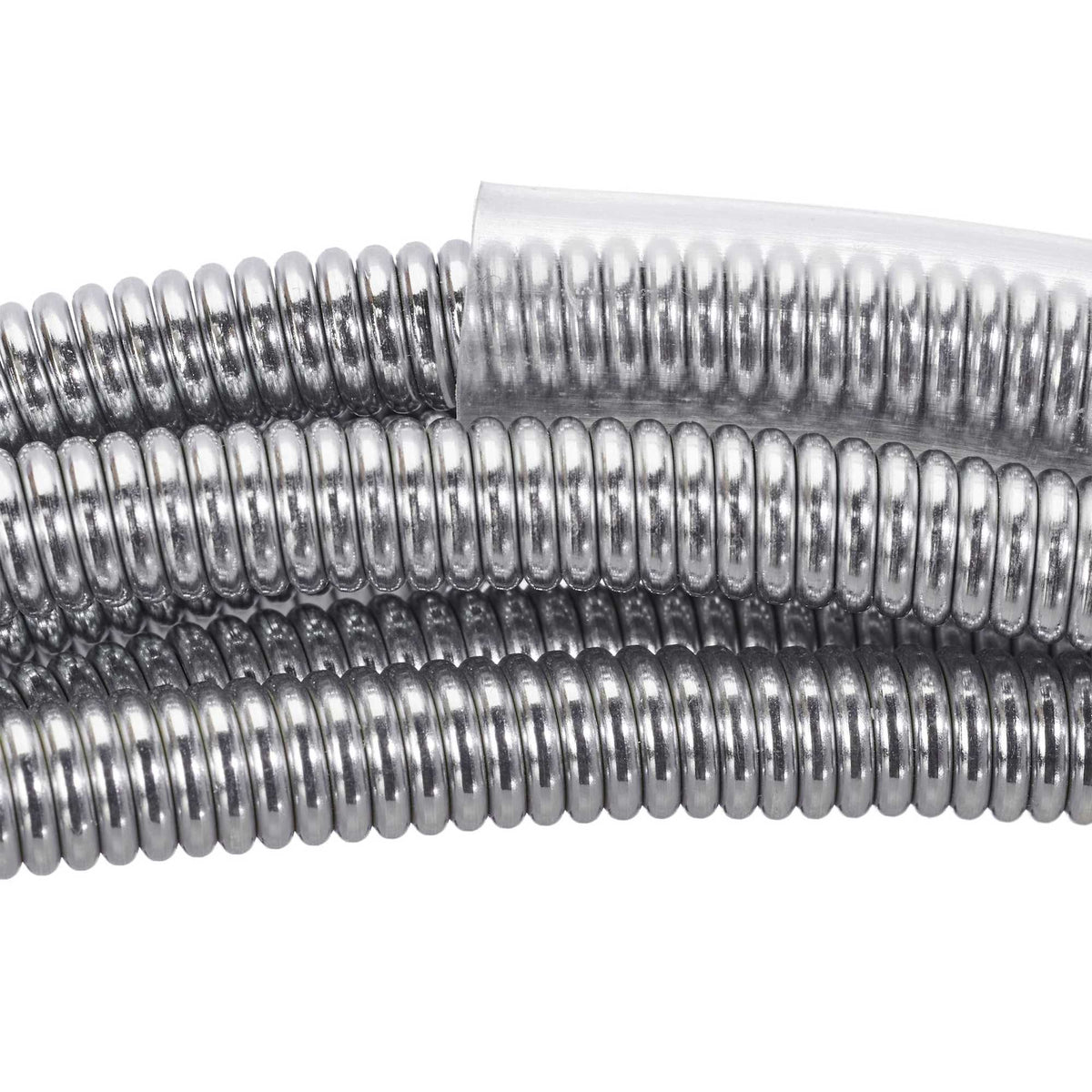 Pipe cleaning spiral with claw