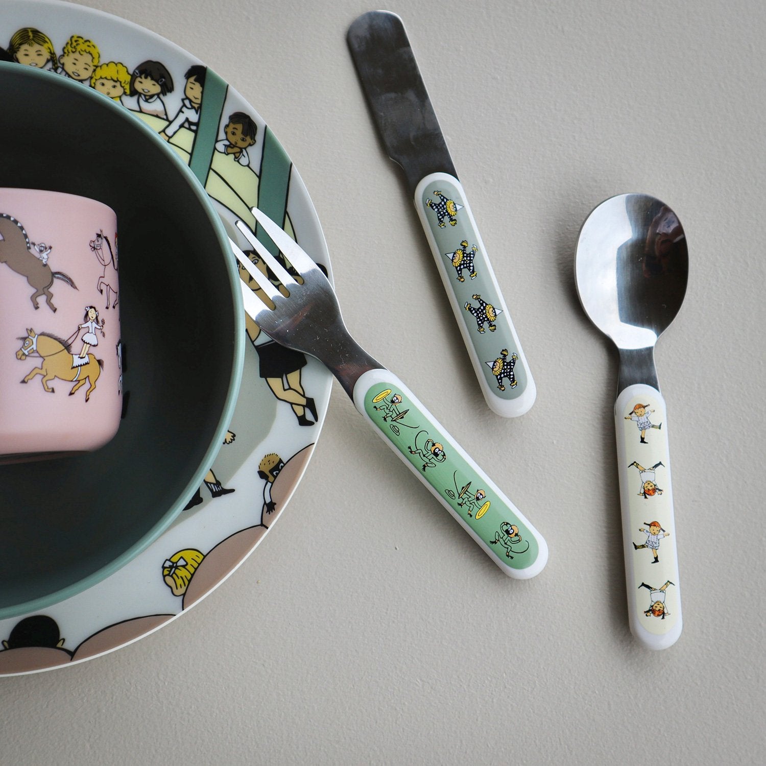 Pippi Circus, Children's cutlery